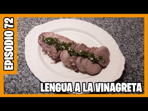 RECETA DE LENGUA A LA VINAGRETA, MESA FRIA NAVIDEÑA