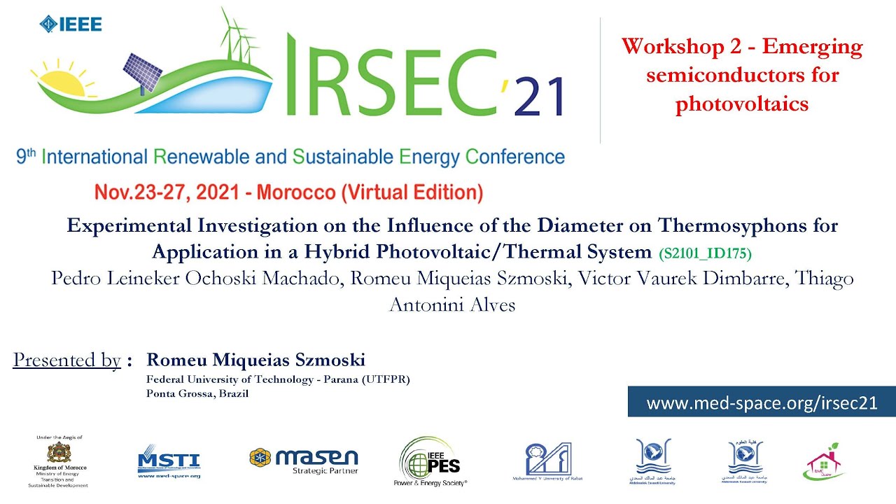 175 - Experimental Investigation on the Influence of the Diameter on Thermosyphons for Application