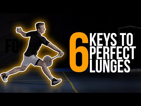 The 6 keys for a perfect Lunge in Badminton (Footwork Tutorial Part #4)