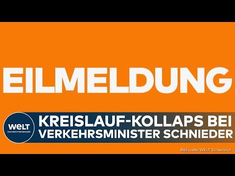 DEUTSCHLAND: Schock! Kreislauf-Kollaps bei Verkehrsminister Patrick Schnieder während Klausurtagung