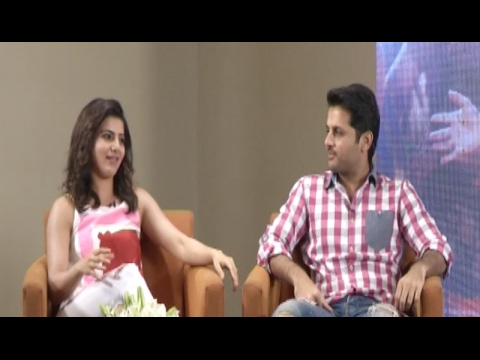 Nithiin and Samantha about A Aa Movie