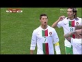 Ronaldo Shot VS Ivory Coast In World Cup 2010 HD