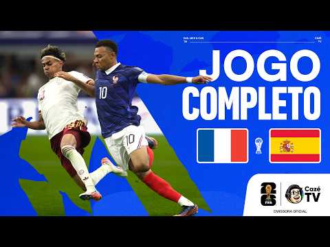 JOGO COMPLETO: FRANÇA X ESPANHA | COPA DO MUNDO FIFA™ 2026 | SEMIFINAL