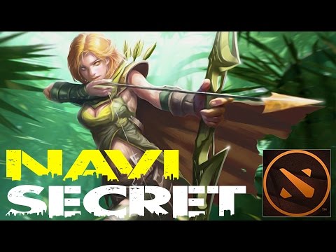 Navi vs Secret - Dendi Rampage ... Navi is Back