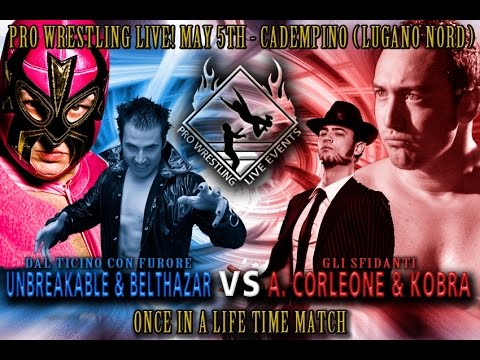Belthazar & Unbreakable vs Corleone & Kobra - Pro Wrestling Live 1! 05.05.2012