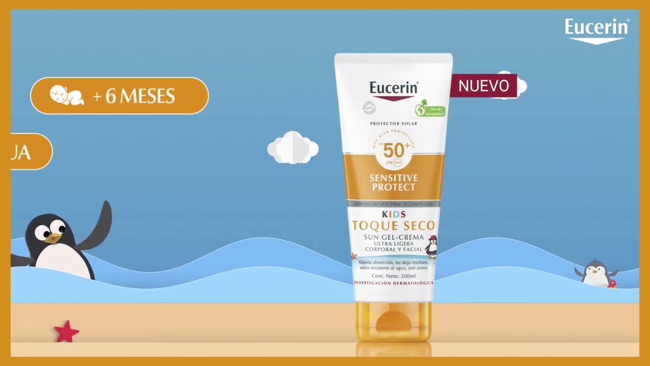 NUEVO EUCERIN SUN KIDS DRY TOUCH | 🤔☀️¿Cómo proteger a tus niñ@s del sol?