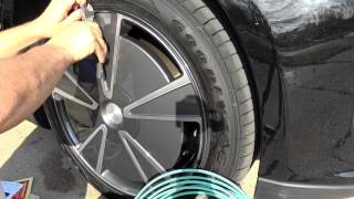 Tesla Motors Accessories: Wheel Bands Install and Review by  EVAnnex com