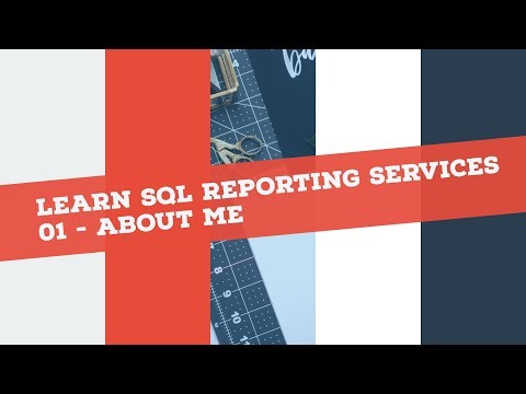 Reporting Services (SSRS) in 120 mins: P1 "A Little about me and the course"