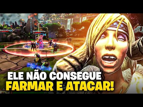 ESSA FREYA NÃO ESTÁ NORMAL! - FREYA SOLO | SMITE