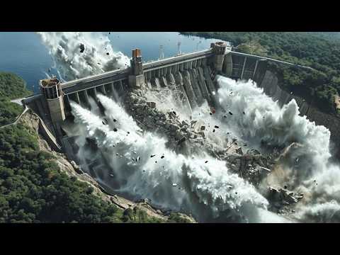 Unexpected Dam Collapses Caught on Video