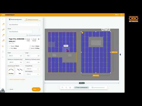 Plan Magic PV Solution with OBO Construct - OBO Bettermann Lithuania