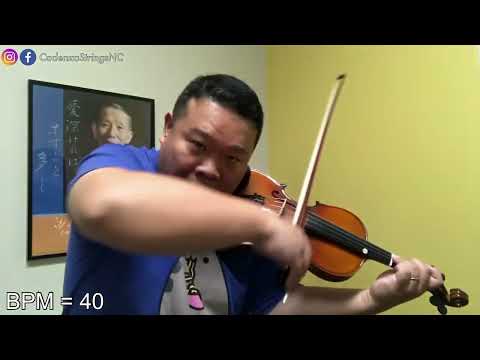 Gavotte in G minor | Slow Practice | Suzuki Violin Book 3