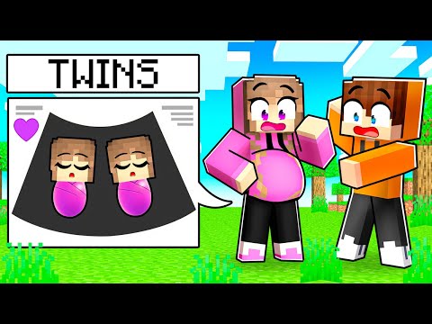 Shocking! Gracie's Incredible Twin Birth in Minecraft!
