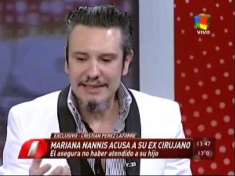 Ex cirujano de Mariana Nannis le respondió a la diva en "Intrusos"