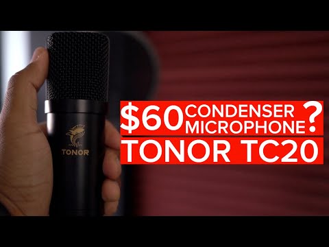$60 Condenser Microphone? Tonor TC20 Unboxing + REVIEW!