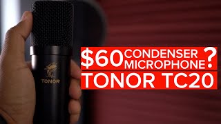 $60 Condenser Microphone? Tonor TC20 Unboxing + REVIEW!