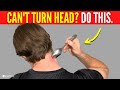 How To Loosen A Stiff Neck In SECONDS