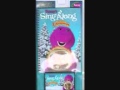 Barney Friends Jolly Old St Nicholas Audio