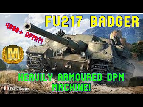 FV217 Badger Heavily Armoured DPM Machine ll World of Tanks Console Modern Armour - Wot Console