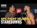 UFC Fight Island 7 Weigh-In Staredowns - MMA Fighting