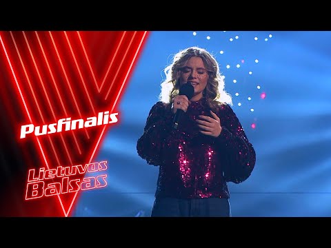 Goda Čirvinskaitė - Uncover | Semi final | The Voice of Lithuania S8