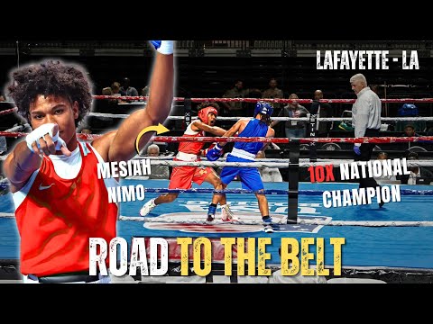 FIERCE! Amateur Boxer Uses EXPLOSIVE Athleticism To Win Nationals!