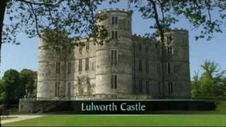 preview picture of video 'Lulworth Castle, Dorset: Royalty and Fire'