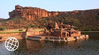 Badami Cave Temples Karnataka India in 4K (Ultra H