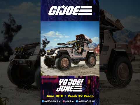 #ICYMI: Yo Joe June Week 2 Reveals | Action Man, Grand Slam and H.A.L. & Clutch with VAMP Mark II