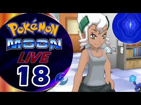 Pokemon Moon Live Let's Play - Part 18 | Burnet and Ultra Wormholes!