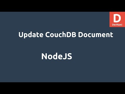 NodeJS Update Document CouchDB