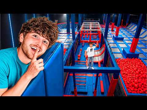 HIDE & SEEK IN WORLD'S BIGGEST TRAMPOLINE PARK