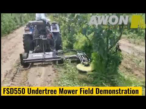 AWON FSD/FHD550 UNDERTREE SIDE MOWER  FOR VINEYARDS AND ORCHARDS
