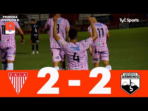 Los Andes 2-2 Deportivo Armenio | Primera División B | Fecha 5 (Apertura)