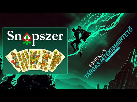 Egyperces társasjátékismertető | #39. Snapszer - Game-Obscura