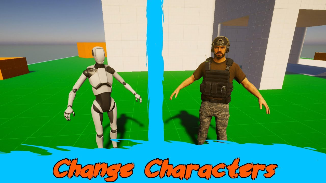 How to change characters (Unity Tutorial)
