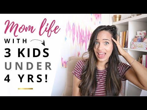 WHAT MOM LIFE IS LIKE WITH 3 KIDS UNDER 4 | KATHERINE WANDELL