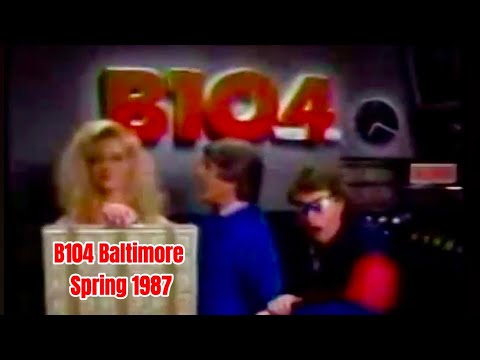 B104, Baltimore - Brian & O’Brien Commercial (Spring 1987)