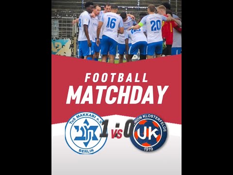TuS Makkabi Berlin vs SG Union Klosterfelde