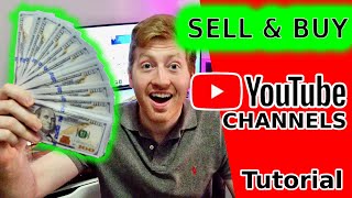 How to Sell & Buy YouTube Channel Account Tutorial | Is It Legal?