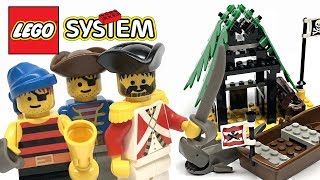 LEGO Pirates Smuggler's Shanty review! 1992 set 6258! by just2good