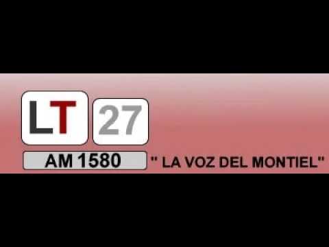 LT27 La Voz Del Montiel 1580 Khz AM Villaguay  Entre Ríos. Copiada en Marcos Paz. Bs As.