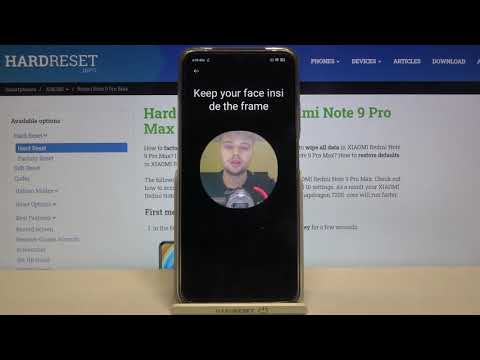 How to Set Up Face Unlock in XIAOMI Redmi Note 9 Pro Max – Add Face Recognition