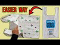 HOW TO MAKE REUSABLE SHOPPİNG BAG Grocery Bag Tote Bag Market Bag Sustainable DIY Bag
