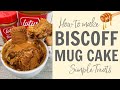 How To Make A Biscoff Mug Cake Recipe Shorts