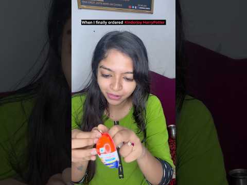 Kinderjoy HarryPotter kodumaigal🤣🥰 Ungaluku Kinderjoy chocolate pudikuma?😌 #ytshorts #missmiracle