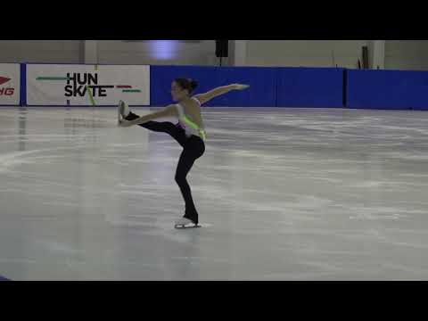 13th Santa Claus Cup 2019: Emma Hiezl(HUN) - Mini Cubs Girls ISU 8 Free Skating