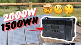 ALLPOWERS S2000 Full Review! MASSIVE POWER + 400W Foldable Solar Panel (portable power station)