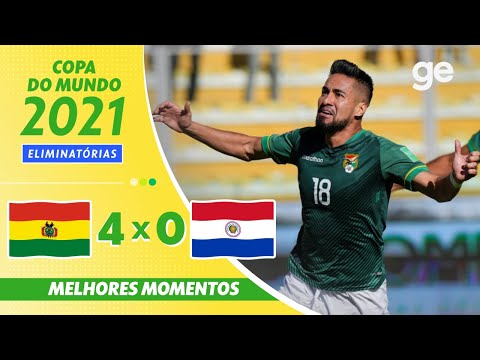 Gols e lances de Bolívia x Paraguai