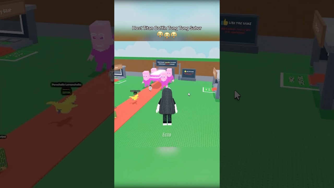 Steal A Brainrot에서 1달러 차이로 이 Coffin Tung Tung Tung Sahur를 잃어버렸습니다.